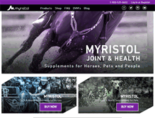Tablet Screenshot of myristol.com